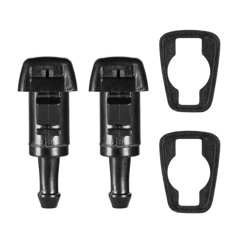 DICOOL 2 Pack Windshield Wiper Washer Nozzle Spray Jet Kit-Fit for 2007-2012 Dodge Caliber, 2001-2010 Chrysler Pt Cruiser, 2007-2013 Dodge Journey, 2006-2010 Dodge Charger, Replaces 5116079AA 4805742AB - Image 2